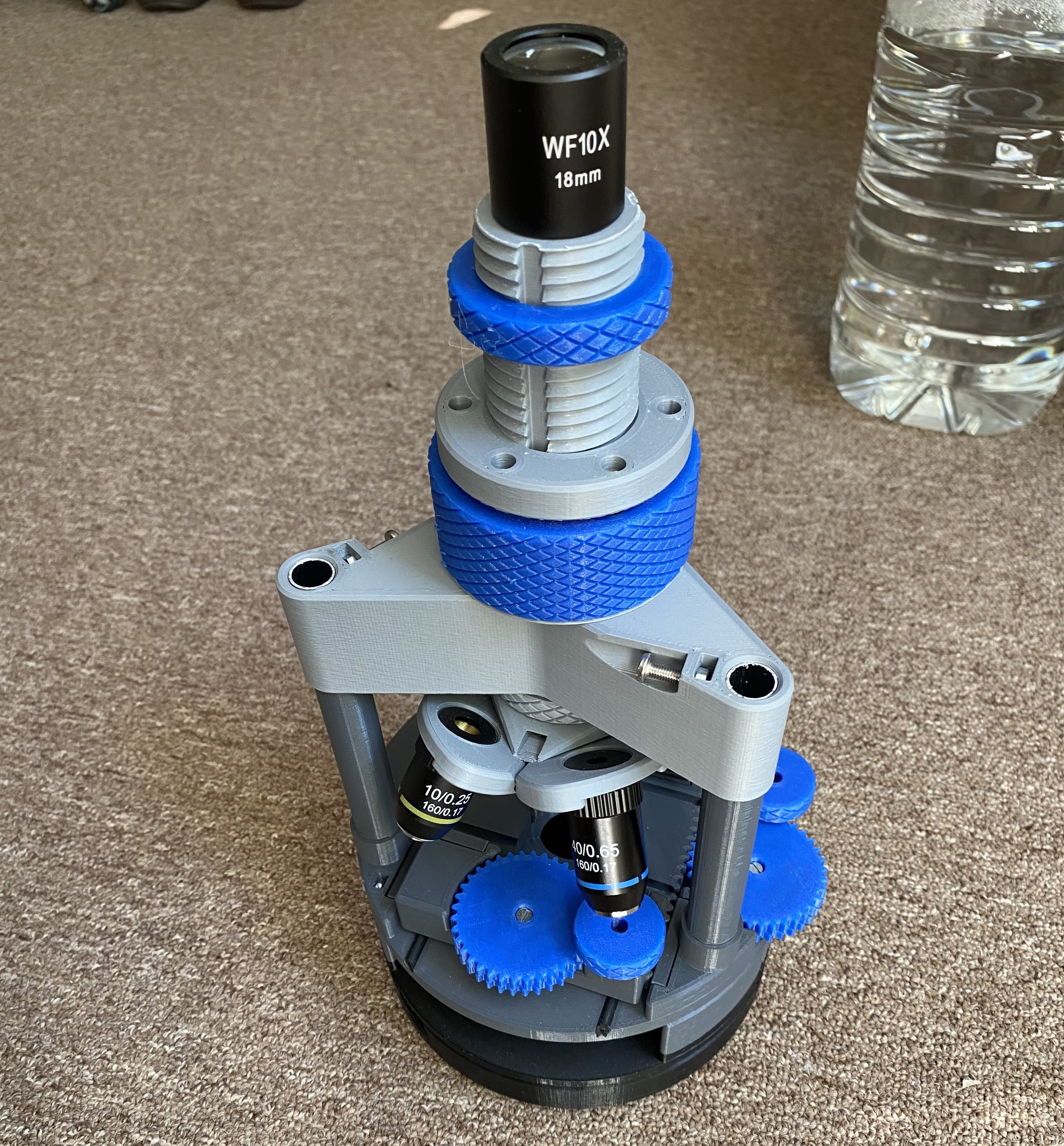 Constructed Galileo Microscope